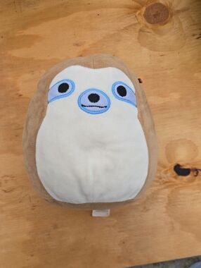 Squishmallows Tan and Cream Sloth Plush